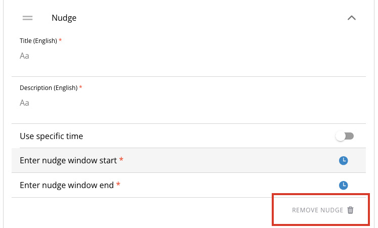 Remove Nudge